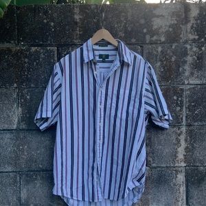 Club Room - Striped Button-Up
